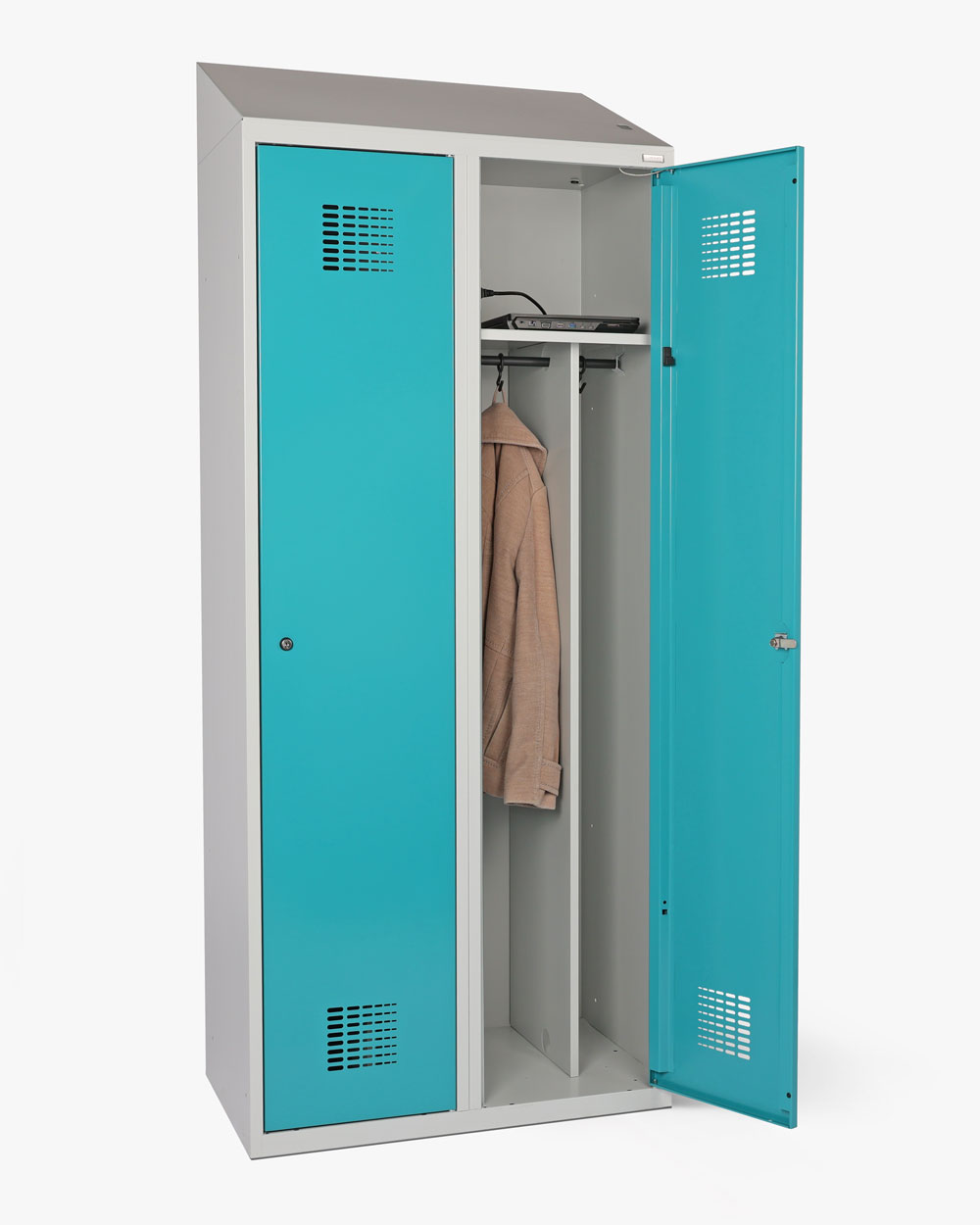 Spinde und Schließfächer mit Ladefunktion – Hochwertige Stahlmöbel von ...
