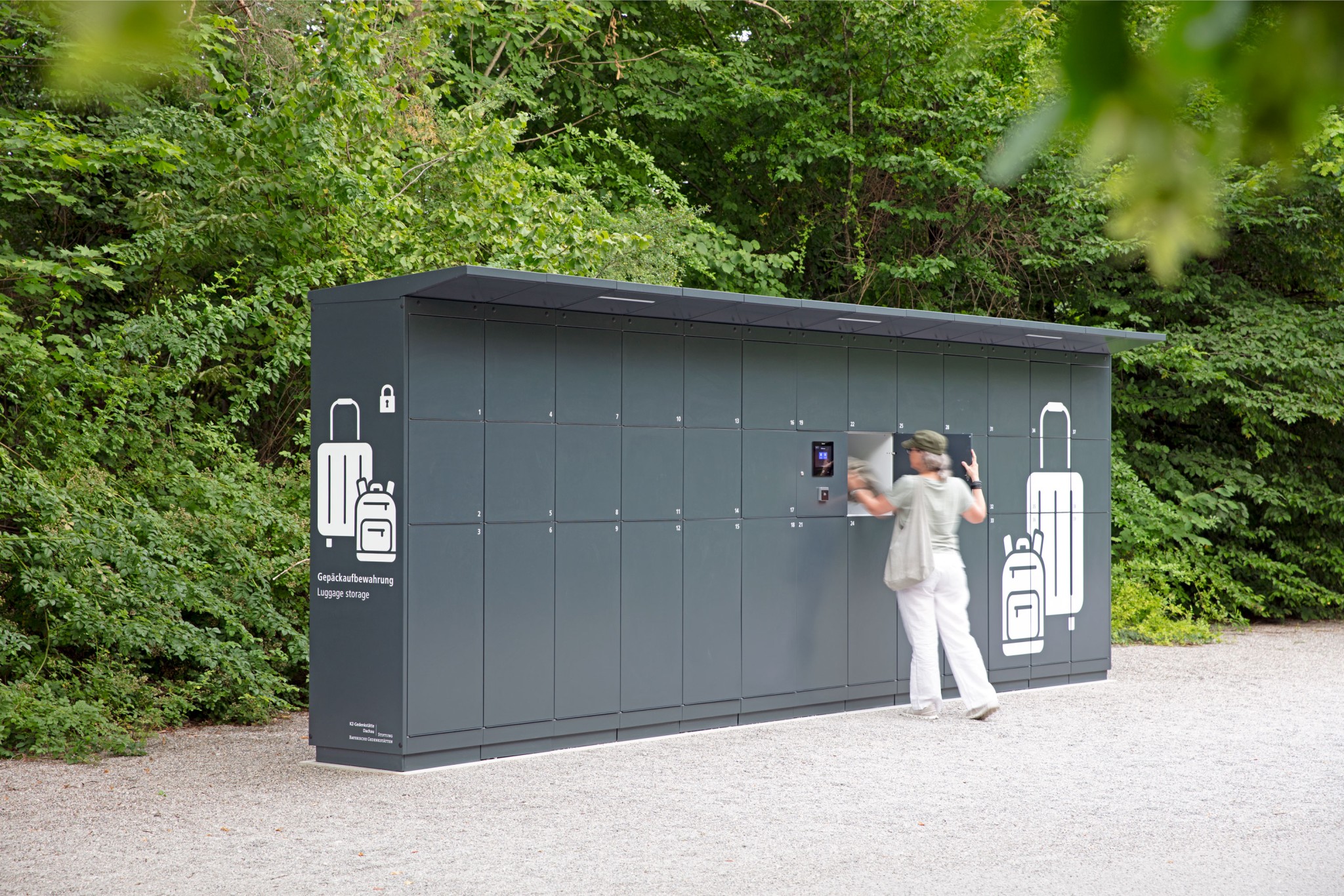 Nutzung der LOCKER STATION Dachau | rotstahl