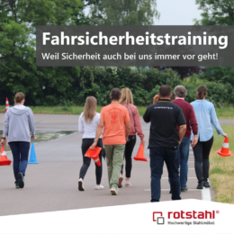teamevent fahrsicherheitstraining | rotstahl