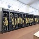 schwarze Feuerwehrspinde KOMFORT in der Feuerwache Tux | rotstahl
