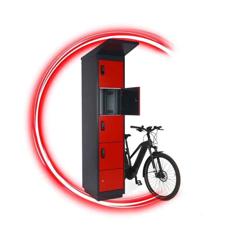 E-Bike Ladestation Kampagnenbild | rotstahl