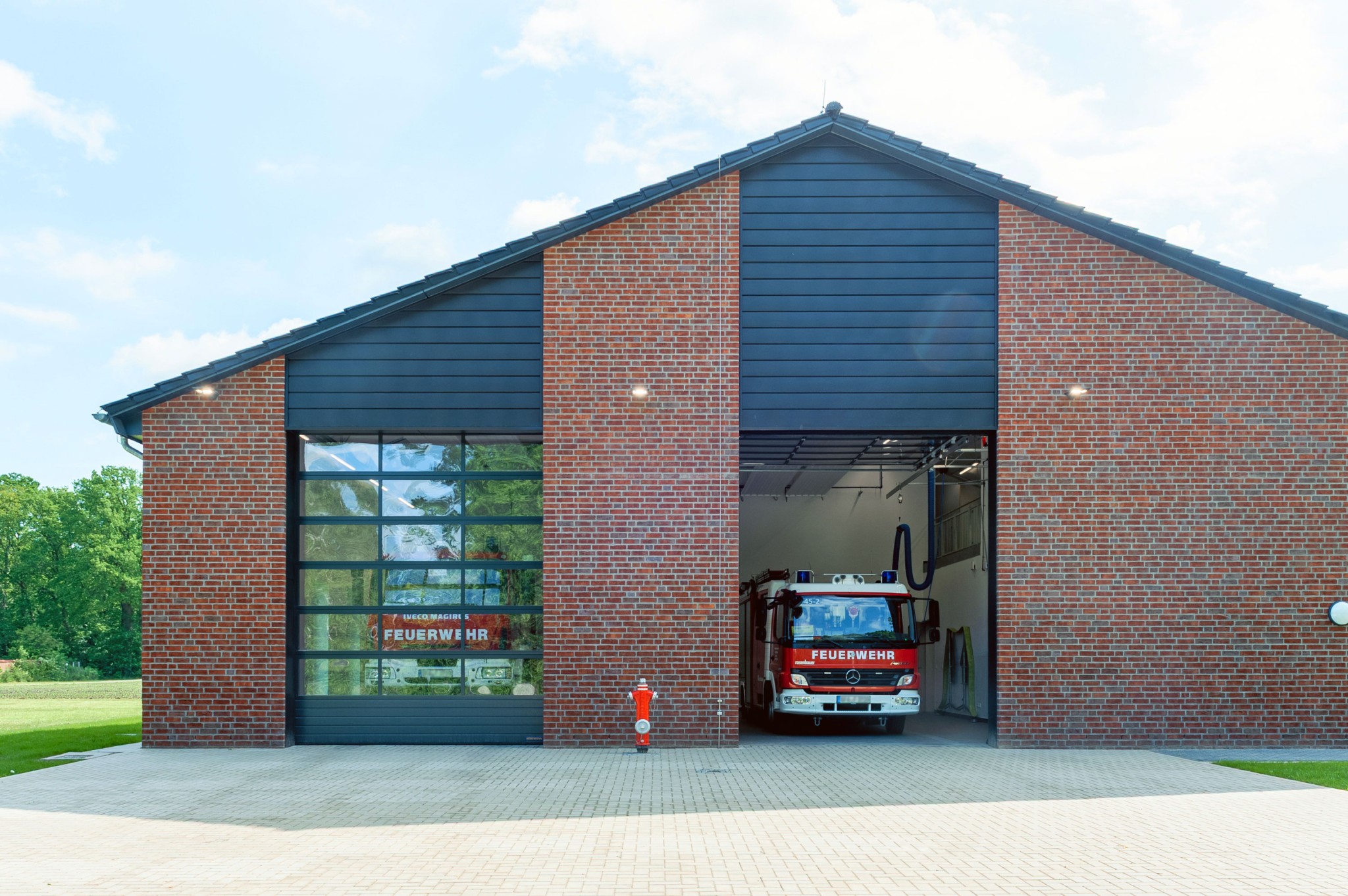 Feuerwache Schneverdingen | rotstahl Feuerwache Schneverdingen | rotstahl